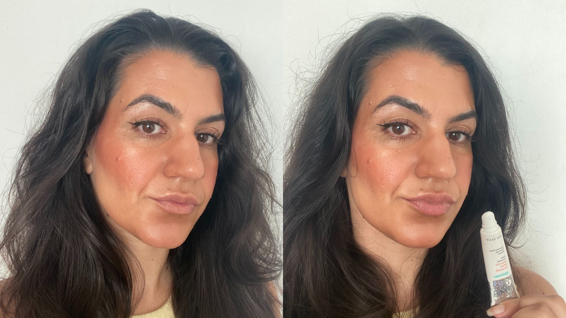Vanessa's Glossier Balm Dotcom Review - Before And After | Space NK Vanessa's Glossier Balm Dotcom Review - Before And After | Space NK